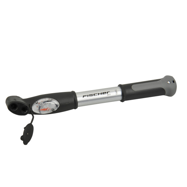 FISCHER Minipumpe Aluminium mit Doppelhub-Funktion